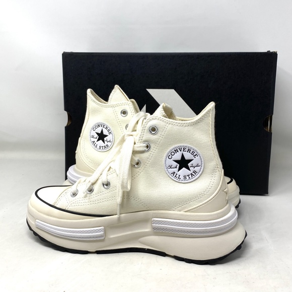 Converse Run Star Legacy CX Platform Shoes Canvas White Sneakers Women A00868C - Picture 6 of 14